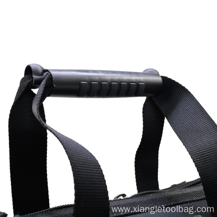 Pro PVC-Backed Wide Mouth Zippered Shoulder Tool Bag